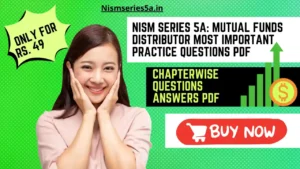 NISM Series V-A Multiple Choice Questions Answers